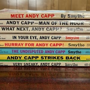 Andy Capp By Smythe Vintage lot of 8 paperbacks